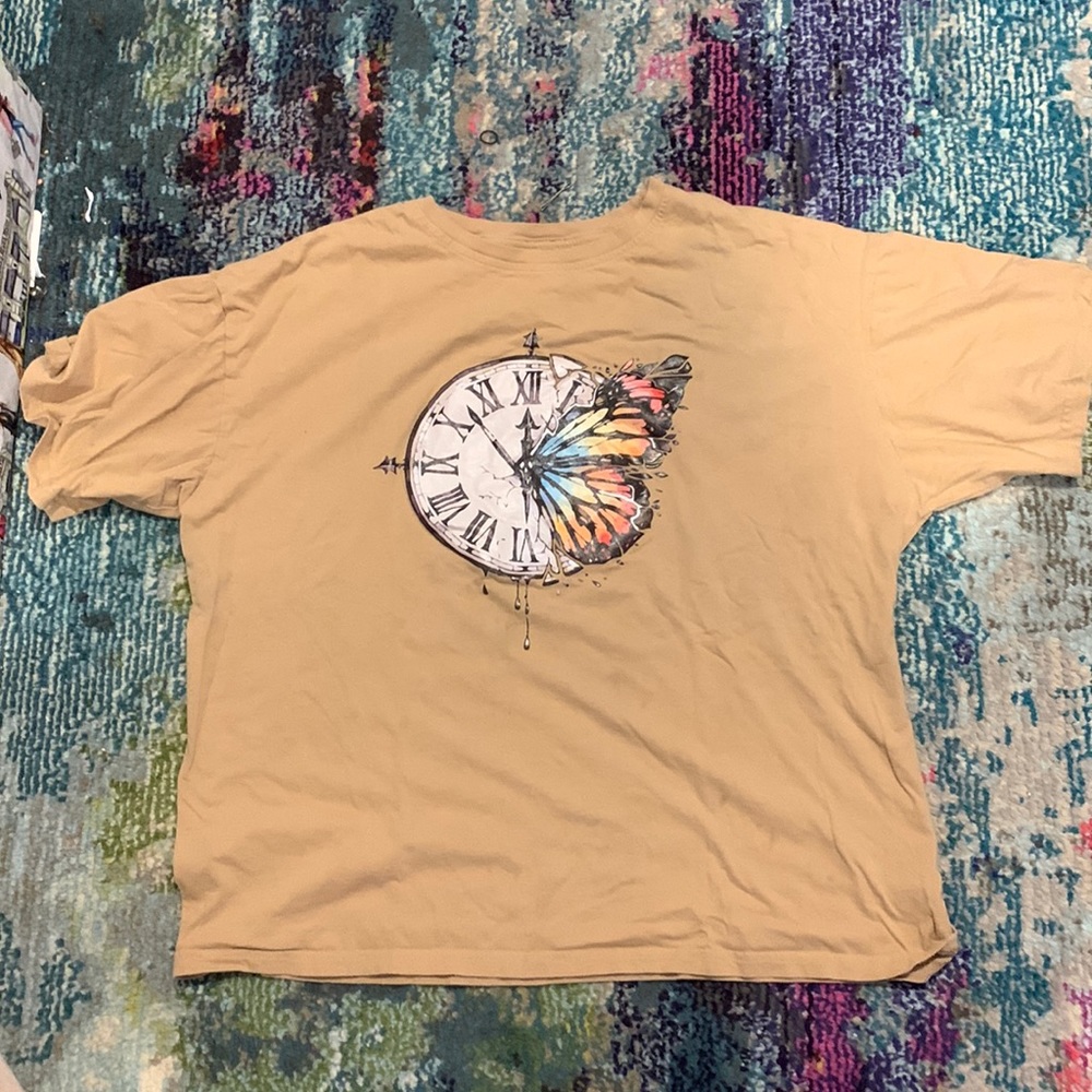 Yellow SHEIN top